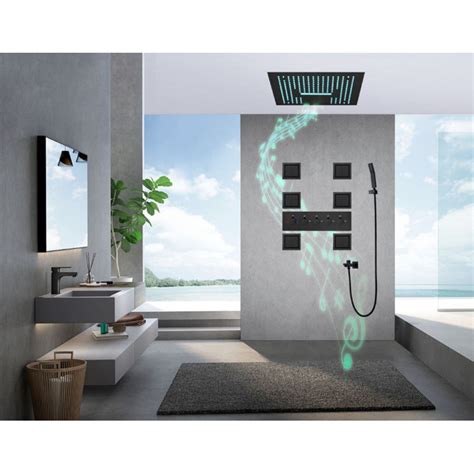 Smart Living Technology Syst Me De Douche Thermostatique Complet De