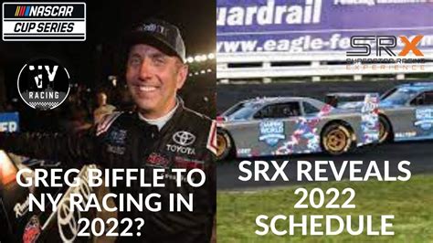 Greg Biffle Returning To Nascar Srx Reveals Schedule Youtube