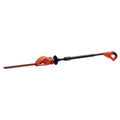 Black Decker 20v Max Cordless Battery Powered Pole Hedge Trimmer Tool Only Lpht120b The Home