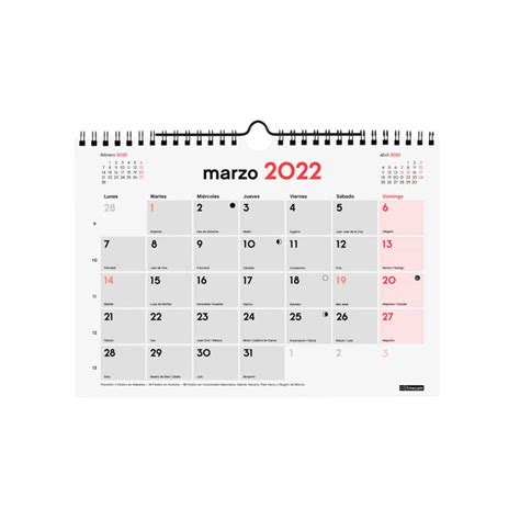 CALENDARIO DE PARED 2022 FINOCAM NEUTRO ESCRIBIR S CASTELLANO