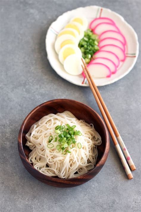 Quick And Easy Cold Somen Noodles All She Cooks