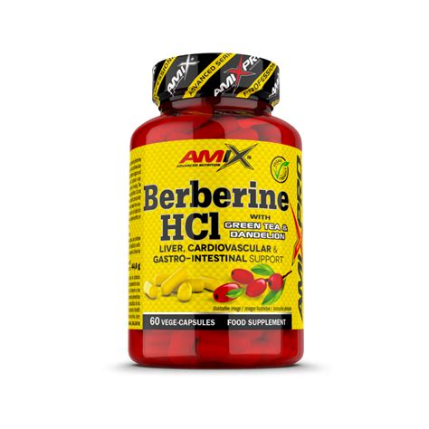 Berberine Hcl 60vegecaps Suple Shop