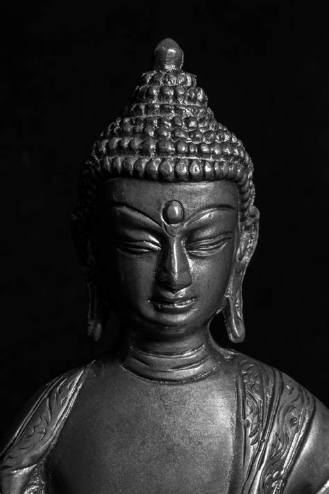 Free Images Black And White Monument Statue Buddhism Religion