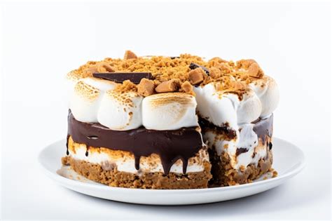 Premium Ai Image A Picture Of Smores Cake