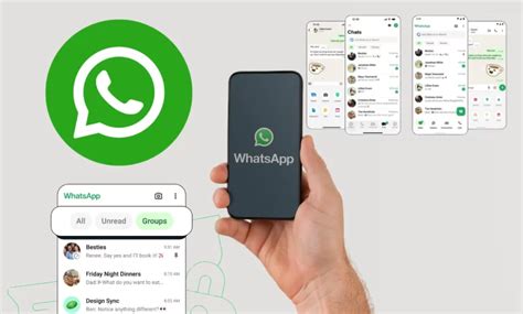 Whatsapp Se Renueva Nueva Paleta De Color Filtros De Chats Y