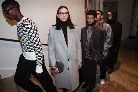 Backstage At Cerruti Men S Fall Photo