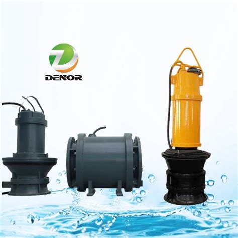 Axial Flow Mixed Flow Submersible Propeller Drainage Dewatering Pump