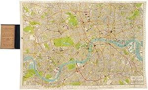 Philip S Tape Indicator Map Of London By Philip George Son Ltd