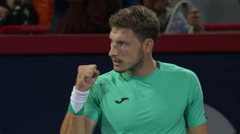 Tennis ATP Montréal Pablo Carreno Busta a fait parler la foudre