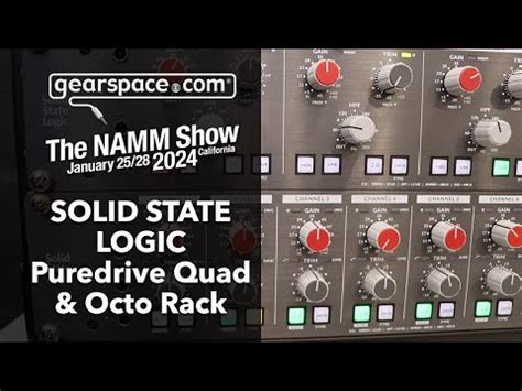 Aes Solid State Logic Launch Pure Drive Quad And Pure Drive Octo