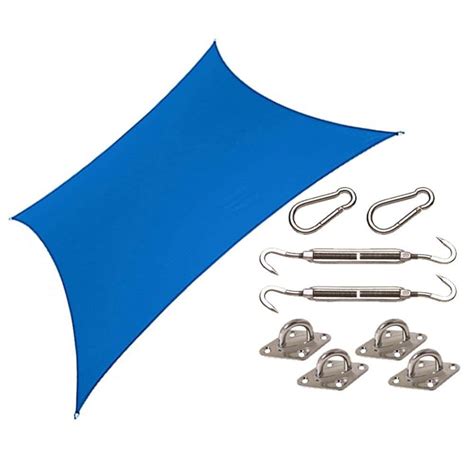 Shelterlogic 12 Ft X 12 Ft Sand Square Sun Shade Sail Poles Not