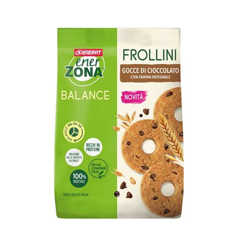 Enervit Enerzona Frollini Integrale Gocce Cioccolato G Redcare