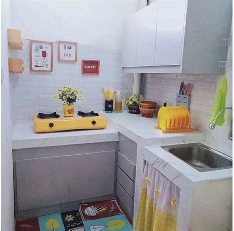 Sisa Bujet Bisa Buat Healing Ini Desain Dapur Mungil Sederhana Yang