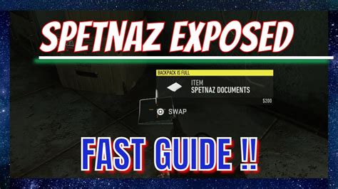 Dmz Season 4 Spetnaz Exposed Fast Guide Black Mous Faction Tier 3