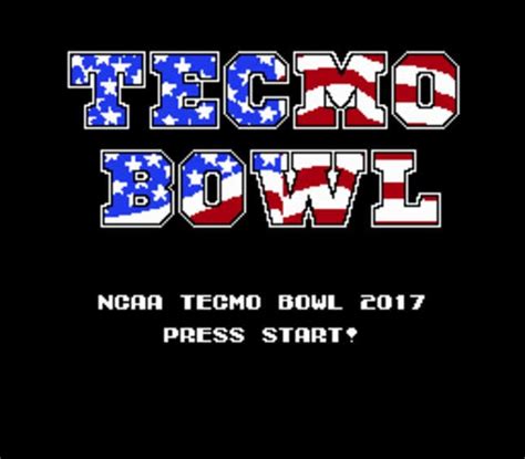 Tecmo Bowl Ncaa 2017 Screenshots And Videos Kotaku