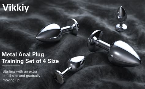 Amazon Anal Plug Beginner Set Pcs Jewel Butt Plugs Sex Toy