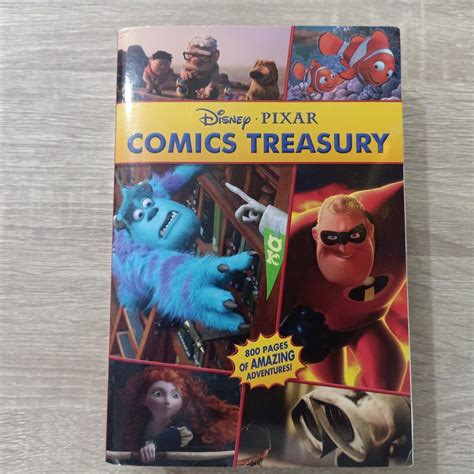 Disney Pixar Comics Treasury 800 Pages Comic Book Tpb Toy Story Cars Monsters U Nemo Joe