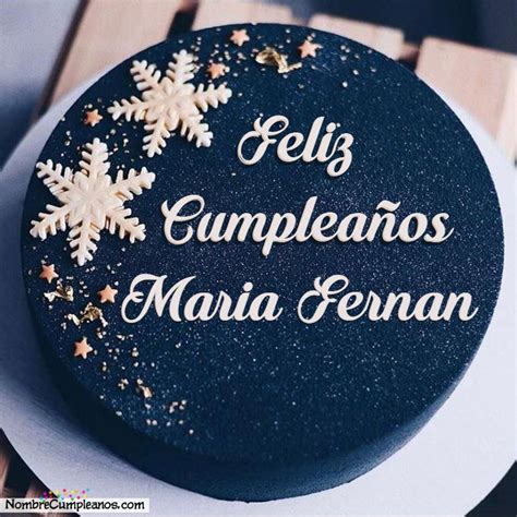 Feliz Cumplea Os Maria Fernanda Tartas Tarjetas Deseos