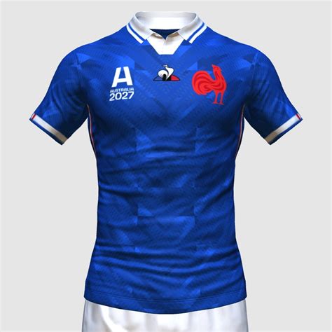 France X Le Coq Sportif Rugby Home Jersey Concept Fifa Kit Creator