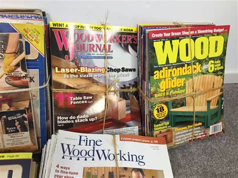 Various Woodworking Magazines