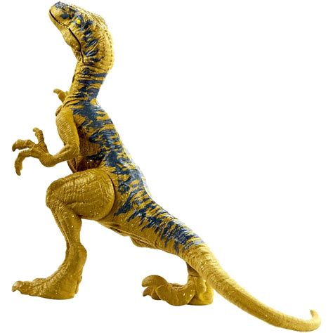 Figurina Mattel Jurassic World Attack Pack Velociraptor Delta Emagro