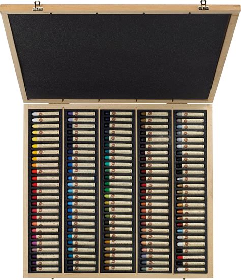 Sennelier Oil Pastel Set Metalwood Multi 120 Count Pack Of 1