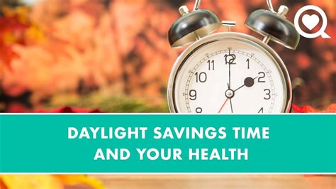 Daylight Saving Time And Your Health Healthy Living Sharecare Youtube