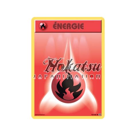 Compra PKM 92 108 Energía Fuego XY12 Evoluciones Pokemon Hokatsu