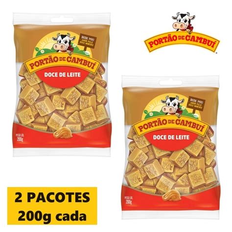 Doce De Leite Mineiro Port O De Cambui Tabletes G Pacotes