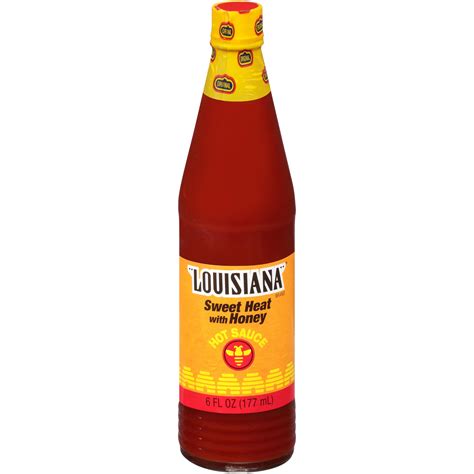 Louisiana Brand The Original Sweet Heat With Honey Hot Sauce 6 Fl Oz