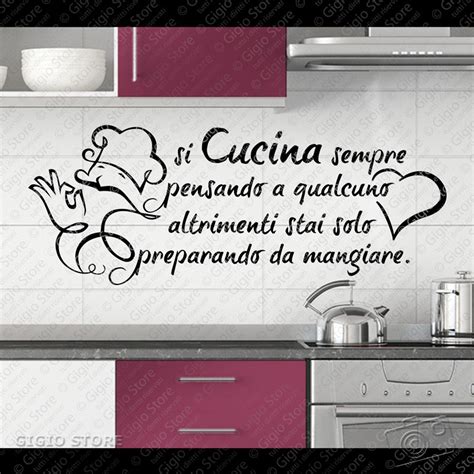 Wall Stickers Cucina Adesivi Murali Pareti Gigio Store