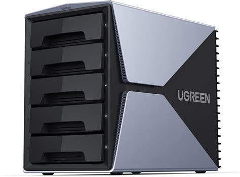 Ugreen 5 Bay Hard Drive Enclosure Raid Enclosure For 3525 Inch Hdd Ssd Nas Hard Drive