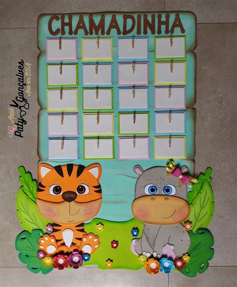 Chamadinha Safari em EVA Sala de aula infantil Decoração sala de