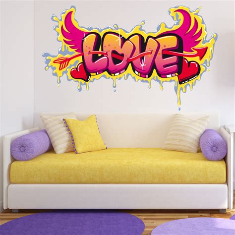 Vinilos Folies Vinilo Decorativo Graffiti Love