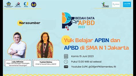 Bedah Data Apbd Yuk Belajar Apbn Dan Apbd Di Sman Jakarta Youtube