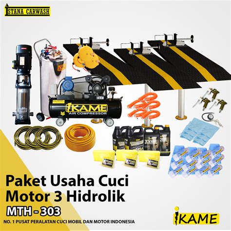 Paket Alat Usaha Cuci Motor Standar Mtm Ikame The Best Equipment