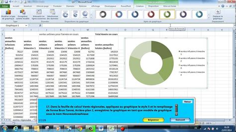 Examens MOS Excel 2010 Expert Question 17 YouTube