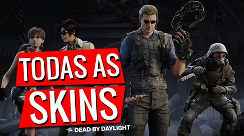 Revelaram As Novas Skins De Resident Evil No Dbd Youtube