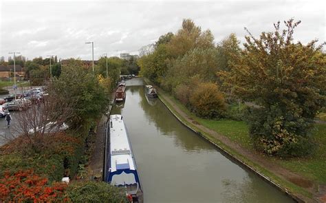 Oxford Canal North Of Tom Rolt Bridge Jaggery Geograph Britain