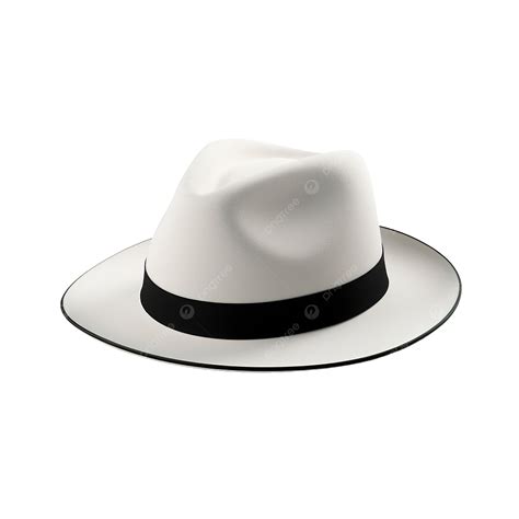 3d Minimal Rendering Fedora Hat 3d Accessory Black Png Transparent