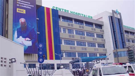 RDC KINSHASA INAUGURATION DU CENTRE HOSPITALIER UNIVERSITAIRE