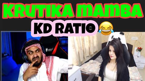 Krutika Comparison Kd Ratio With Mamba 🤣😂 Funny Highlights Youtube