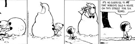 Best Calvin And Hobbes Snowman Comic Strips