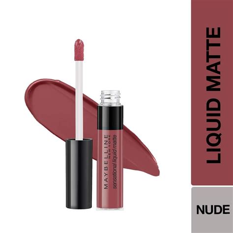 Buy Maybelline New York Sensational Liquid Matte Lipstick 06 Best Babe 7 G Online Purplle