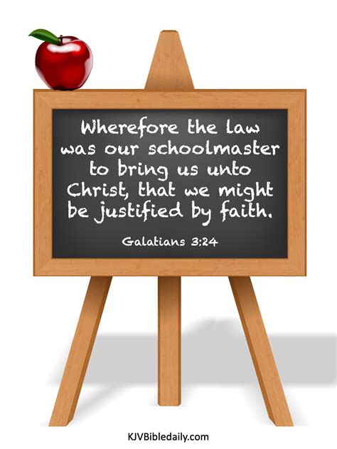 Galatians 3:24 KJV – KJV Bible Verses