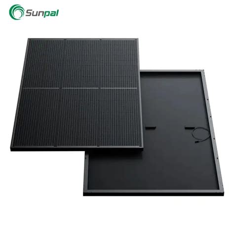 Sunpal Full Black Mono Solar Panel N Type 400W 420W 450W Half Cell Perc