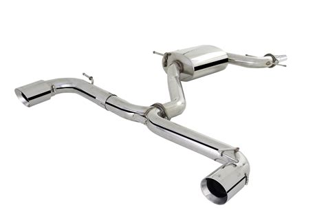 Xforce Es Vw Vmk Cbs Cat Back Exhaust With Varex Muffler Stainless