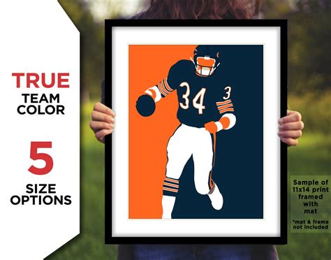 WALTER PAYTON Chicago Bears Photo Picture FOOTBALL Sports - Etsy