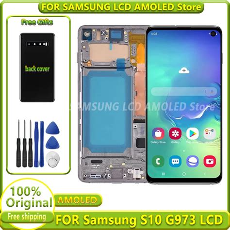 Ensemble Cran Tactile Lcd Super Amoled De Remplacement Avec Ch Ssis