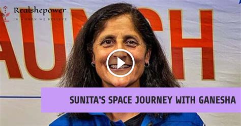 Sunita Williams Makes History Flies To Space With Ganesha Idol Bhagavad Gita And Samosas